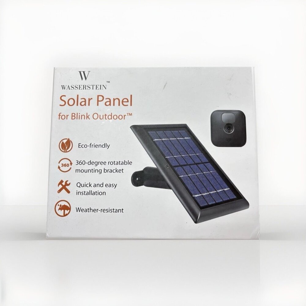 Wasserstein Solar Panel Battery for Blink Outdoor XT2 XT Weatherproof Mount